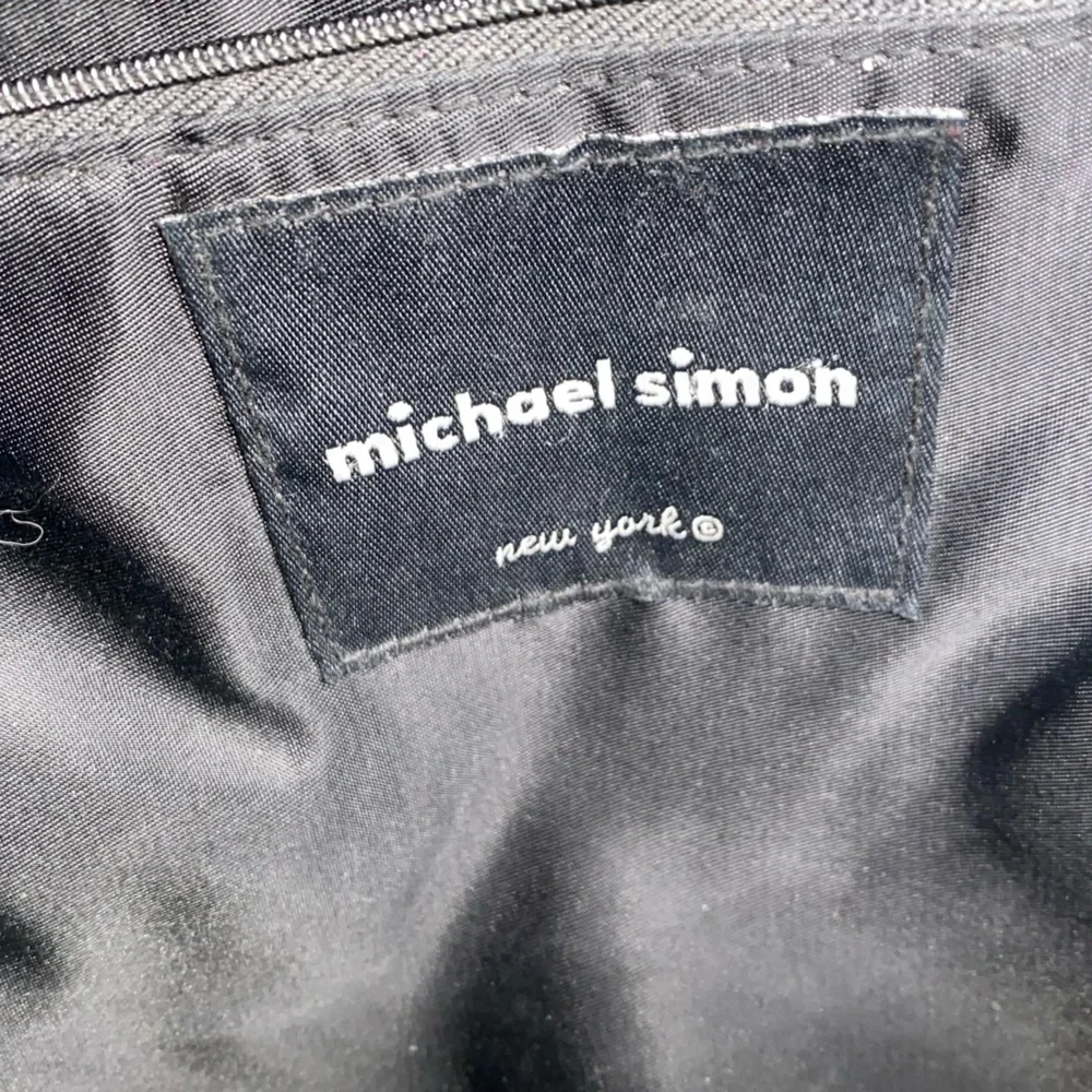 **AS IS** Michael Simon New York Designer Dog Purse Tote Bag Nylon Vintage AA13
